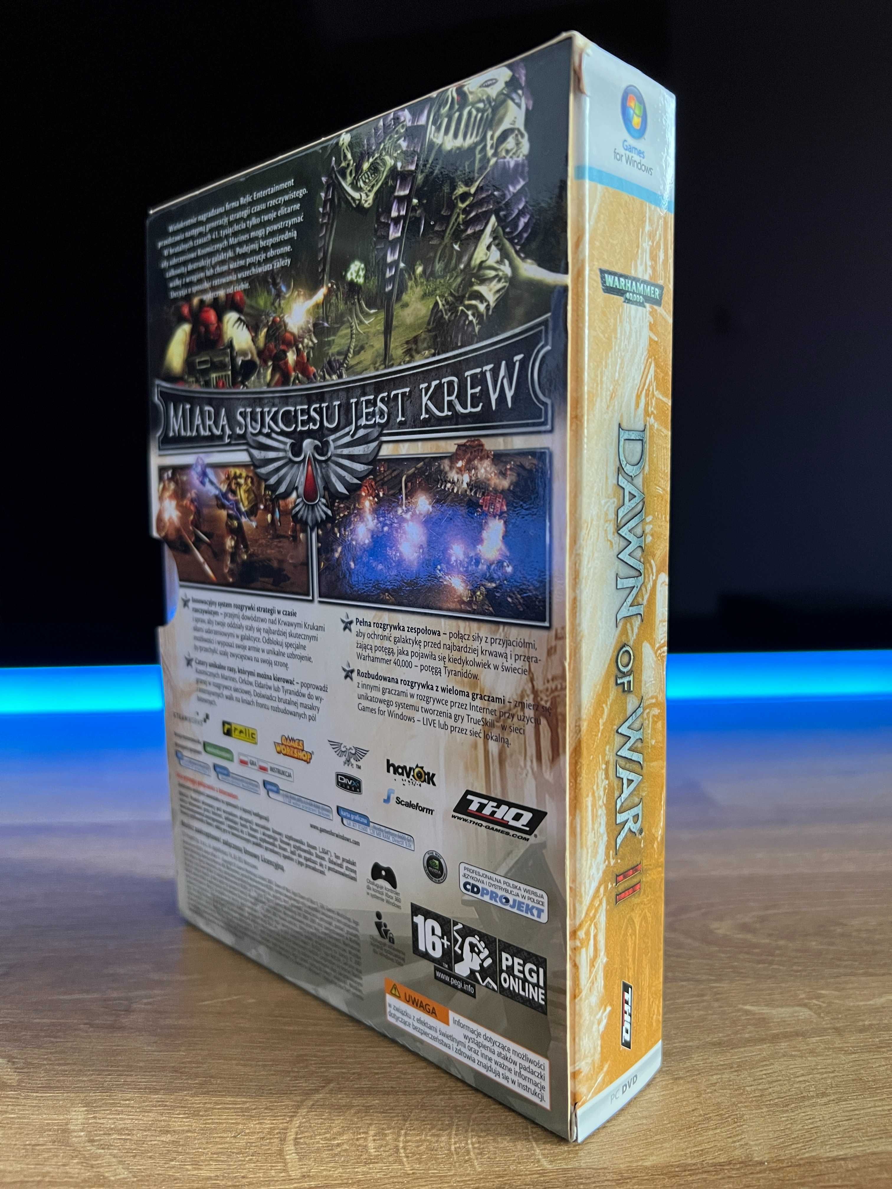 Dawn of War II 2 (PC PL 2009) slipcase premierowe kompletne wydanie
