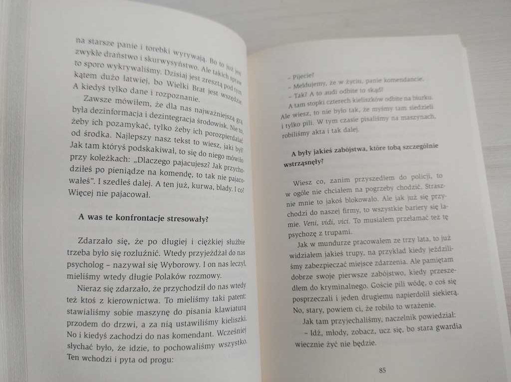 Złe psy po ciemnej stronie mocy Patryk Vega o policjantach kryminalnyc
