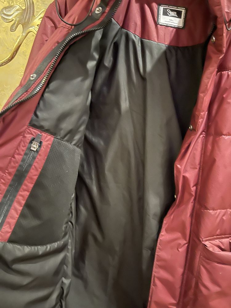 Куртка довга пуховик парка пальто спортивне