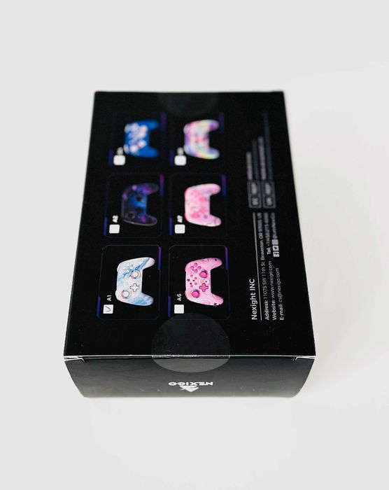 Джойстик Білий NexiGo NS32 Бездротовий геймпад без мертвої зони