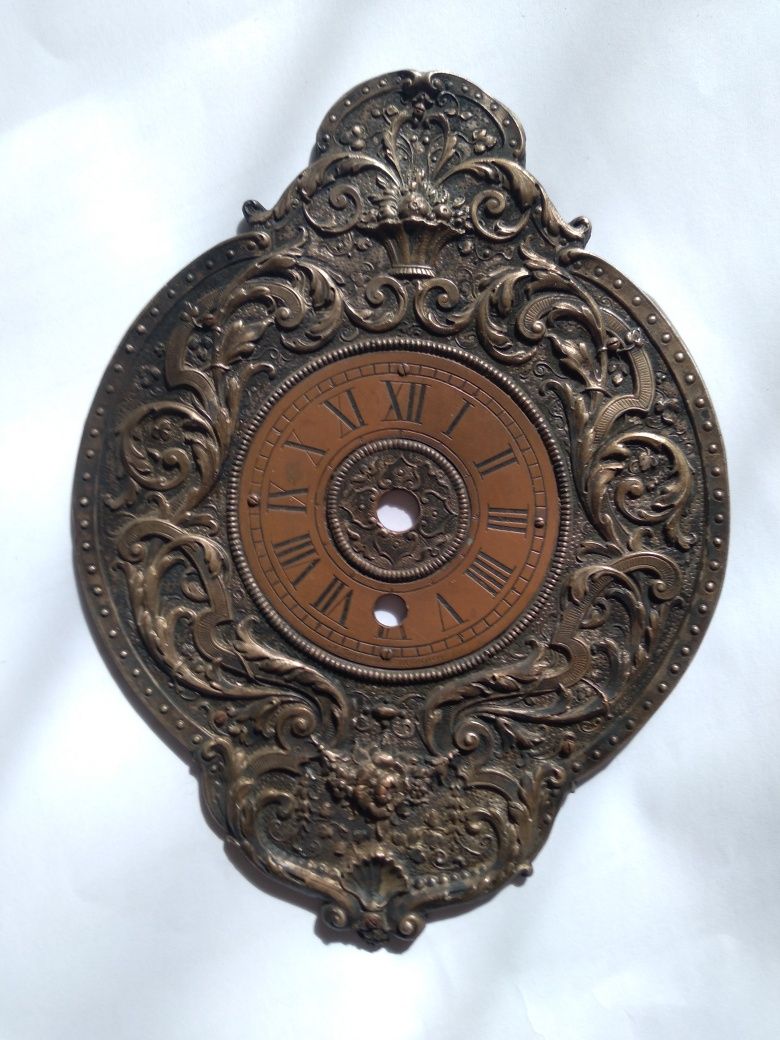 Tarcza zegara barokowego A. Jagemann Munchen. 19 wiek.