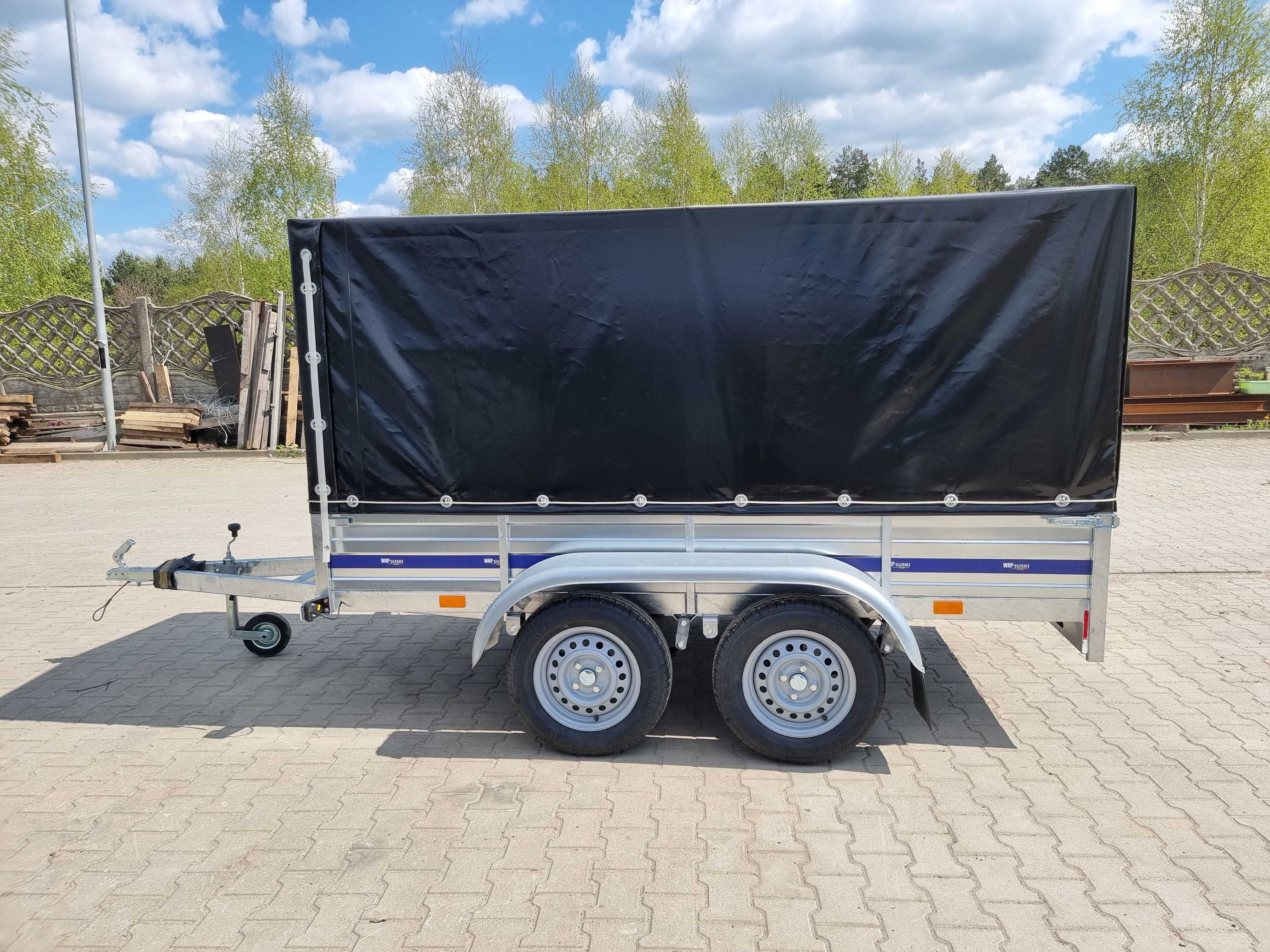 Przyczepa zb Suski 250x125x120 4x resor Producent Dostawa