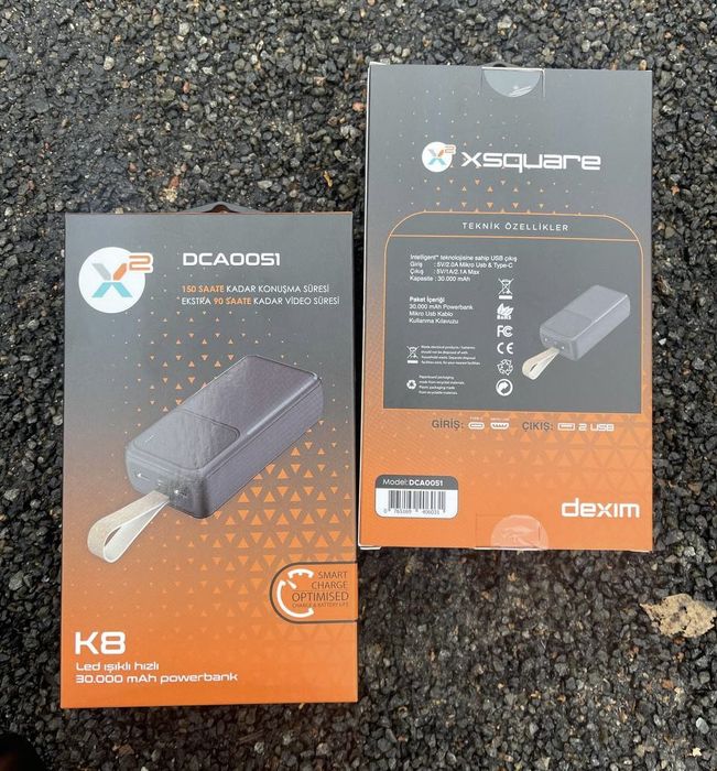ПоверБанк 30000 mAh DEXIM