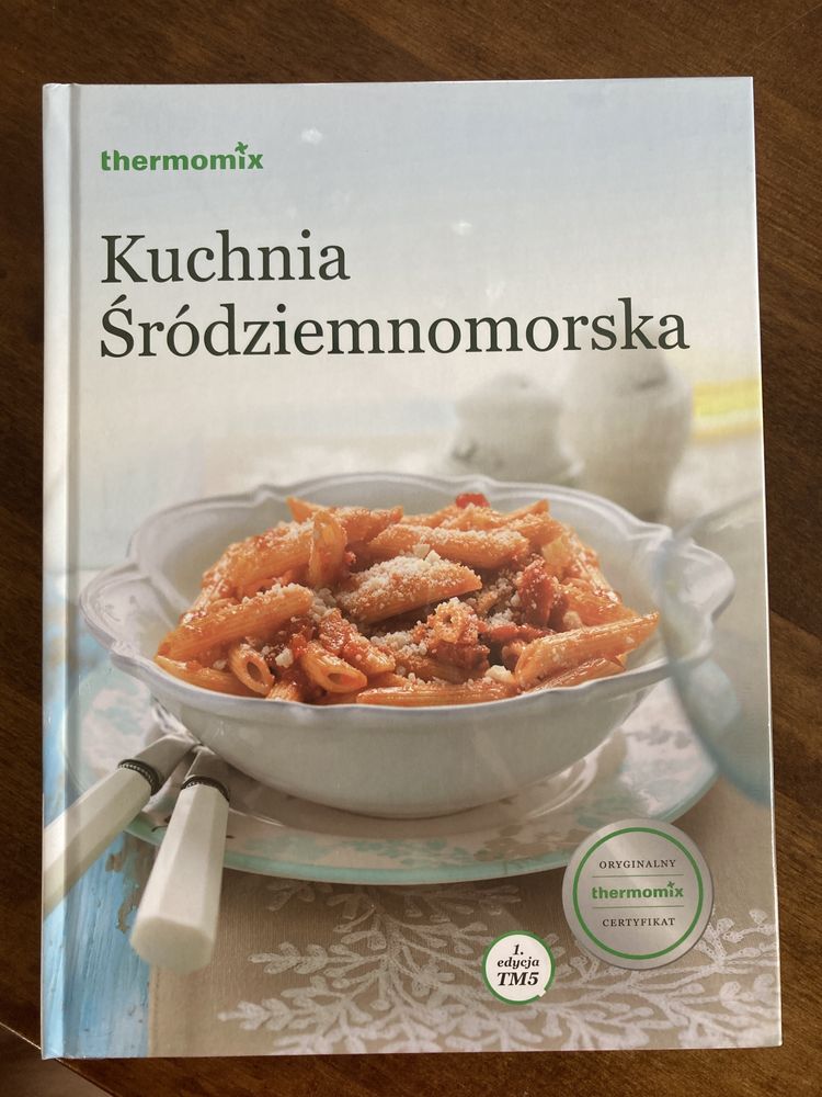 Kuchnia śródziemnomorska książka Thermomix nowa