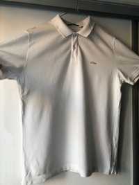 Biała koszulka polo męska s.oliver