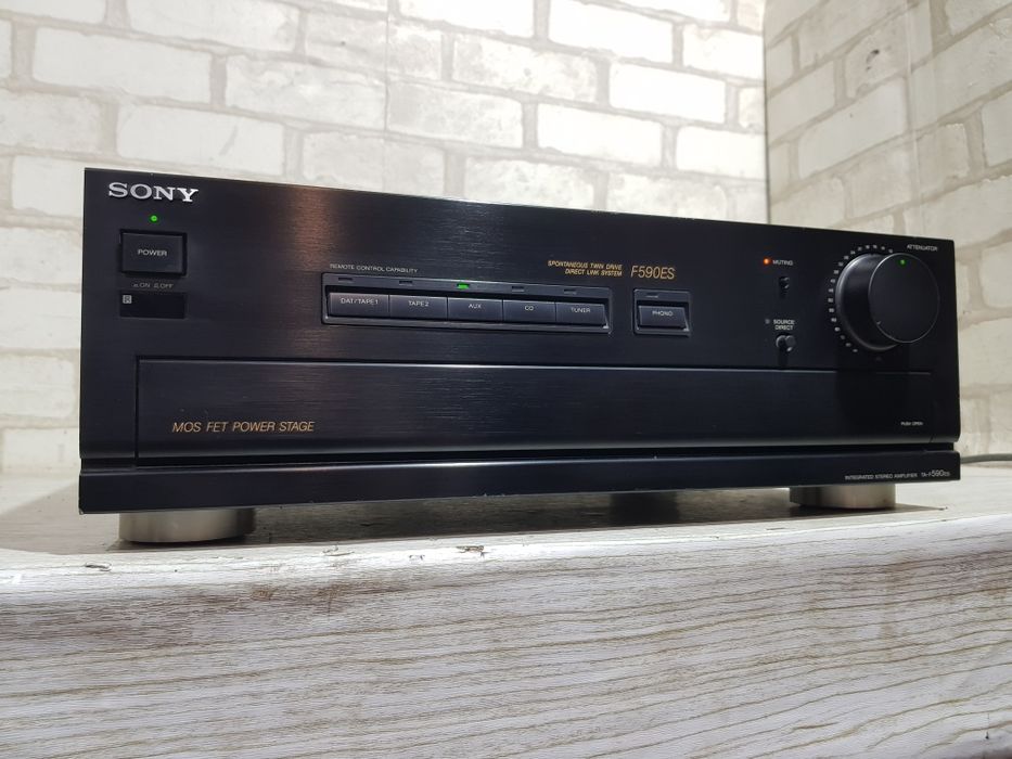 ТОП! Стерео підсилювач SONY TA-F 590 ES, *2x130 Вт, б/у з Німеччини