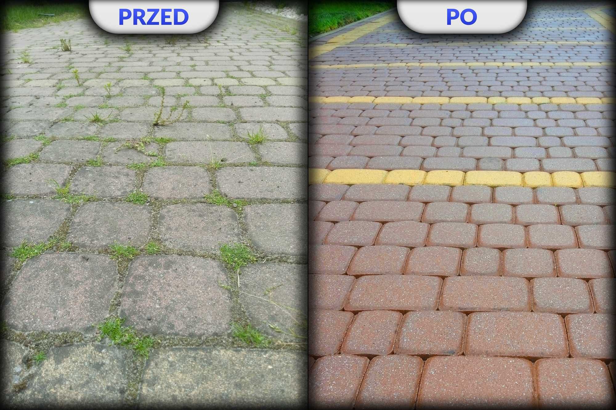 Mycie i impregnacja: kostki brukowej, ogrodzeń, tarasów, podjazdów.