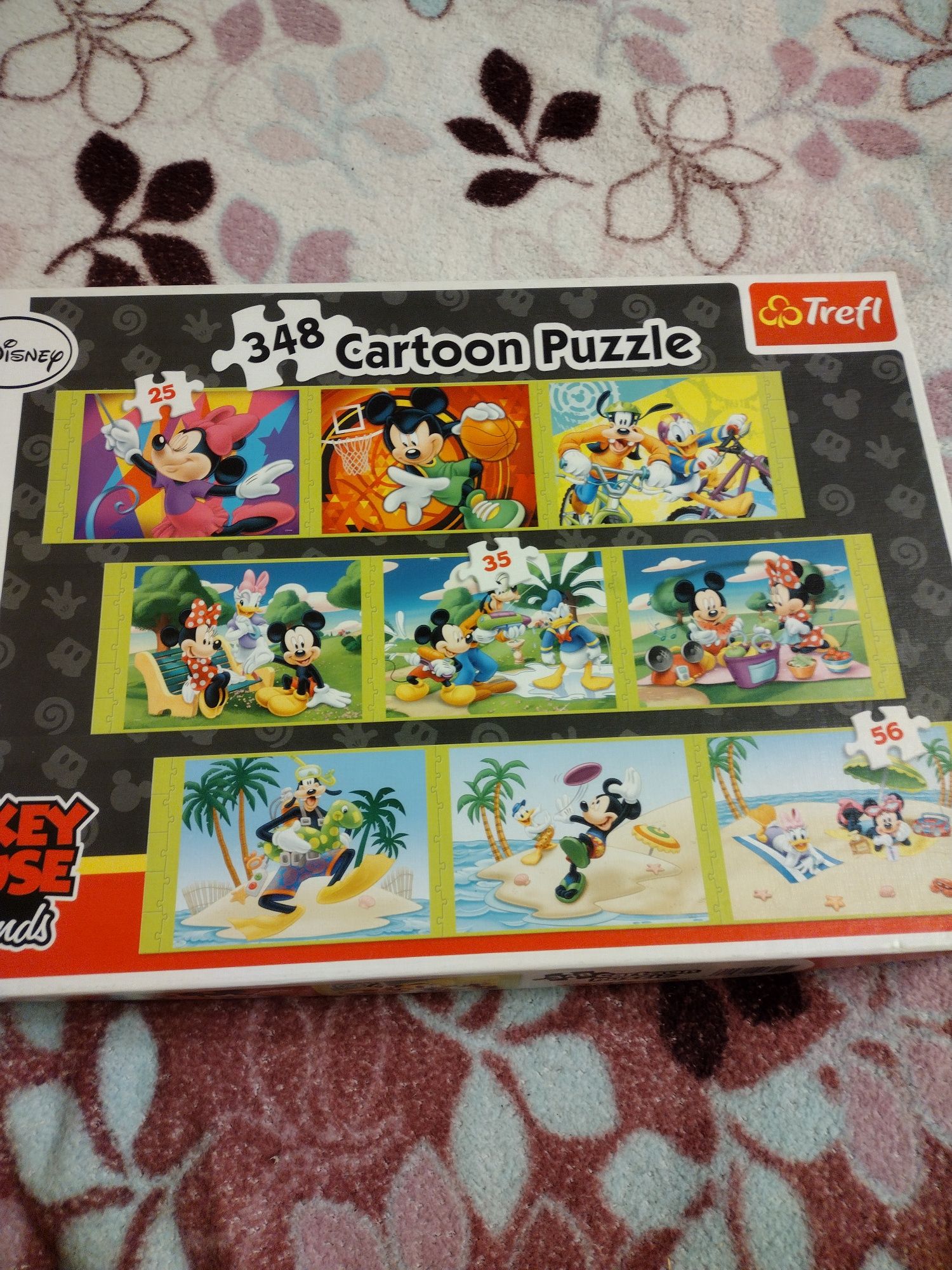 Puzzle 9 w 1 dla dziecka 4+