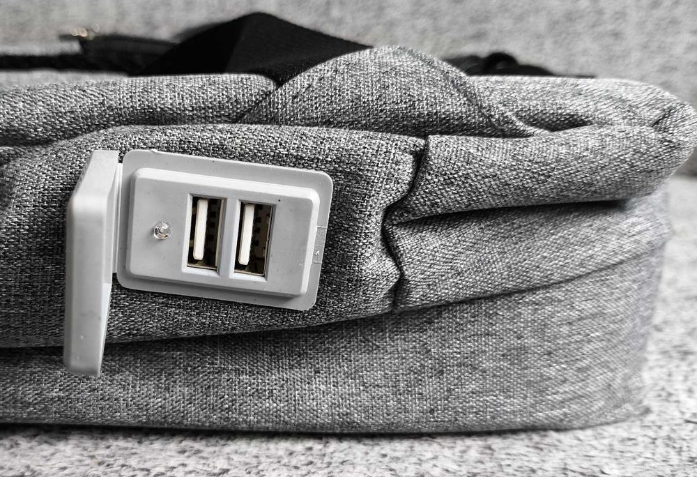 Dxyizu plecak na laptopa z USB