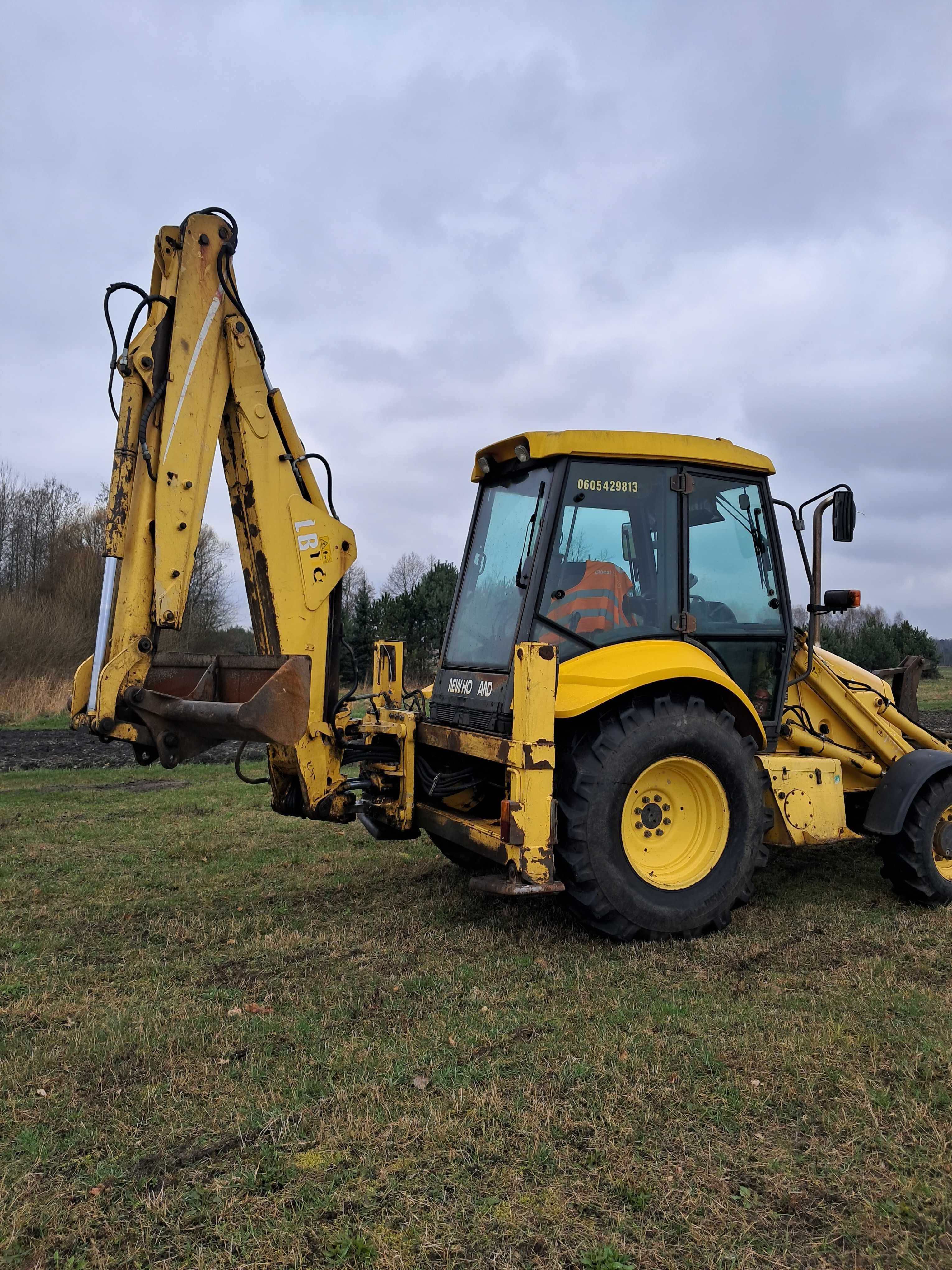 Koparko ładowarka NewHolland LB110