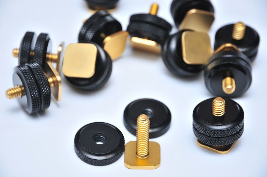 Горячий башмак с резьбой 1/4", 3/8", 5/8" держатель, заглушка, bs-1