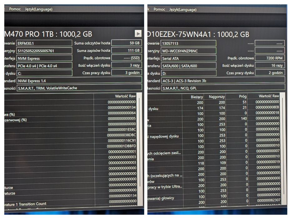 Komputer gamingowy R7 5700X RTX5060TI 32GB 3200 2x1TB wi-fi BT NOWY!