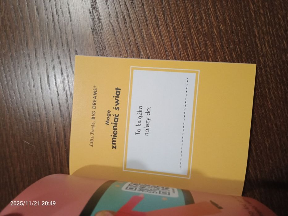 Mogę zmieniać świat - książeczka z McDonald's