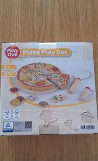 Zestaw drewniany pizza Playtive nowy