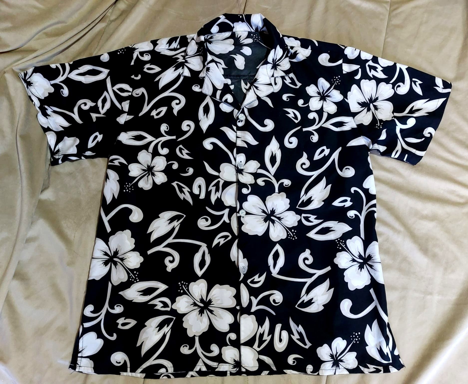 Camisa de Manmmga Curta "Hawai" XXL