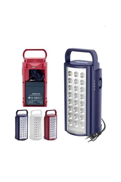 Лампа-фонарь 24 LED+ PowerBank Almina DL-2606 6v, 220вт ПоверБанк