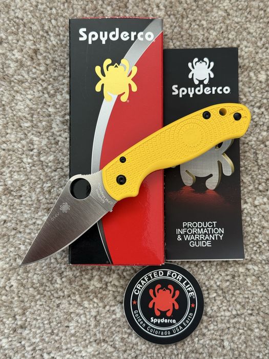 Spyderco Para 3 MagnaCut First Production 014V. Складний ніж. Оригінал
