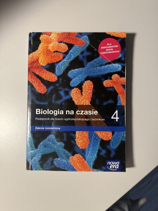 Biologia na czasie 4 zakres rozszerzony nowa era książka podręcznik