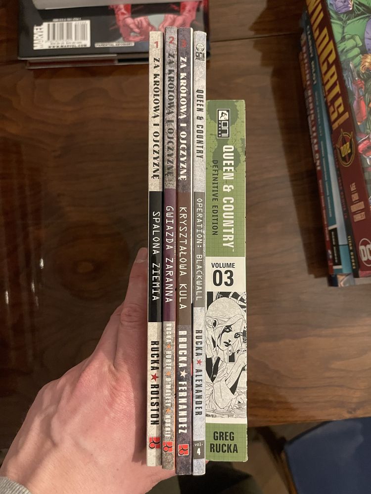 Za królowa i ojczyznę. Queen and the country Greg rucka