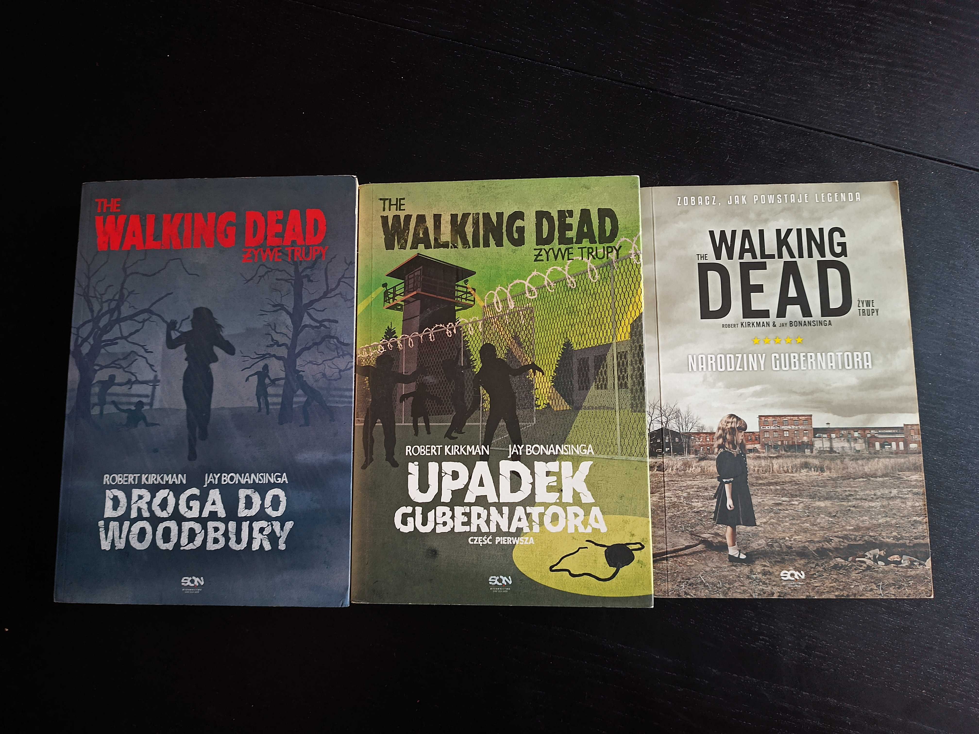 The Walking Dead zestaw 3 książek. SQN