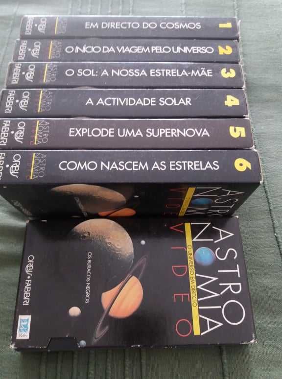 Coleção de 20 Cassetes - Astro Nomia - Antiga