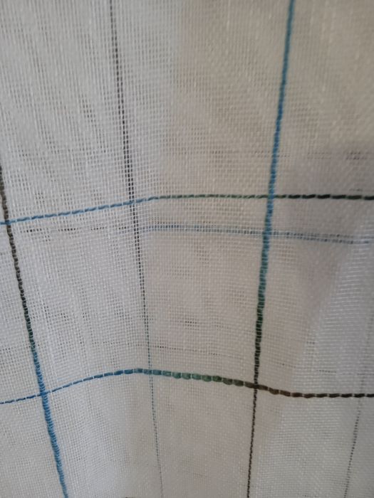 В остатках тюль -бамбук,Тонкая полупрозрачная лёгкая тюль