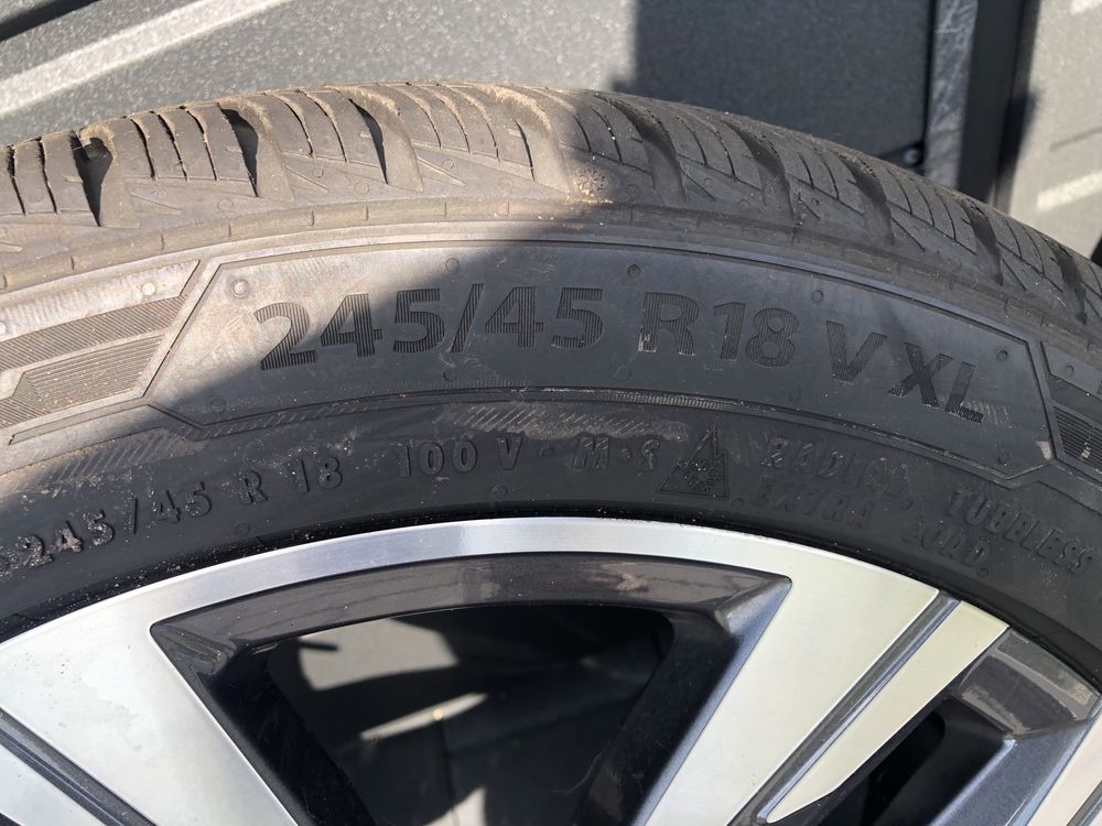 Renault talisman megane kola felgi 245/45/18 barum zima 5x114.3
