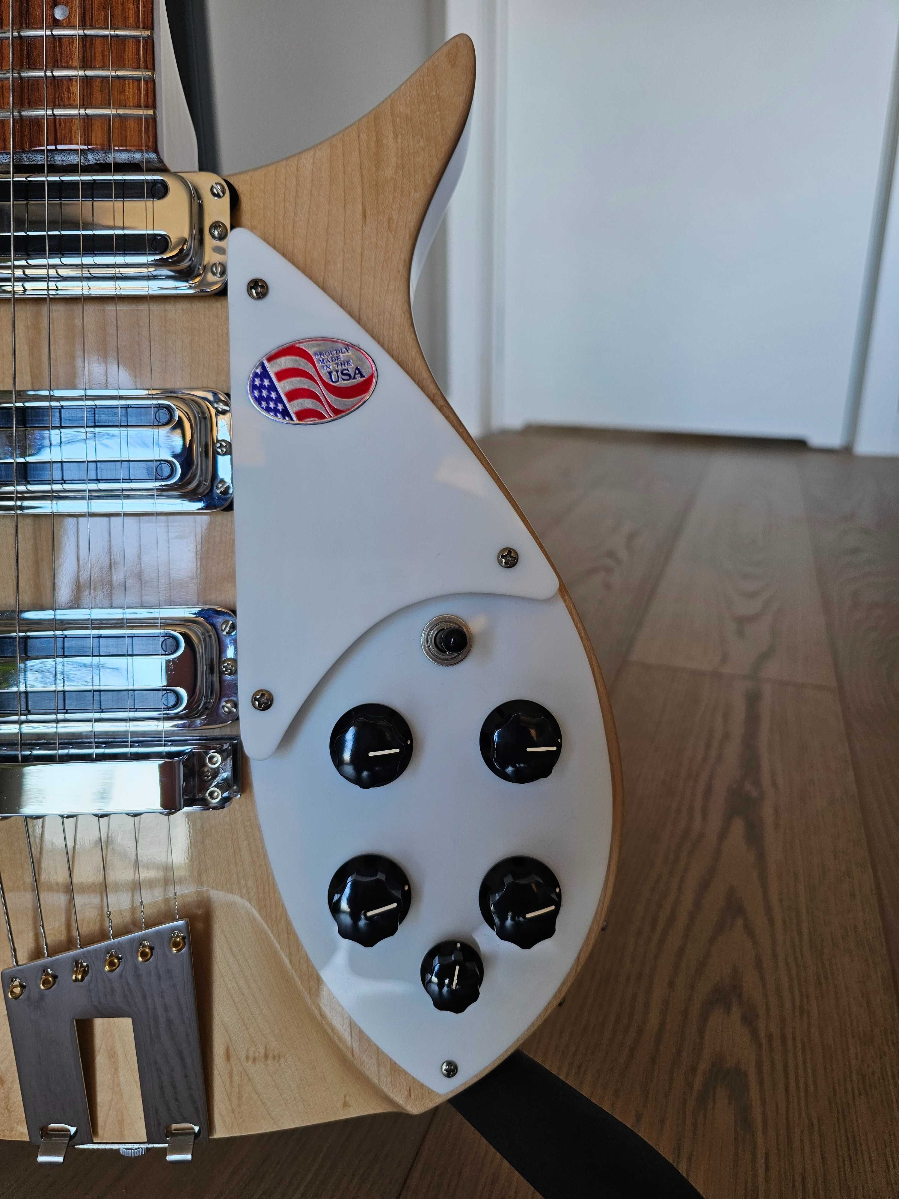 Gitara elektryczna Rickenbacker 350V63 - Mapleglo