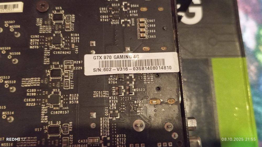 Відео карта 970GTX msi