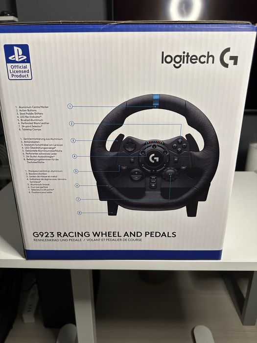 Продаю Logitech G923 TRUEFORCE (PS5/PS4/PC)