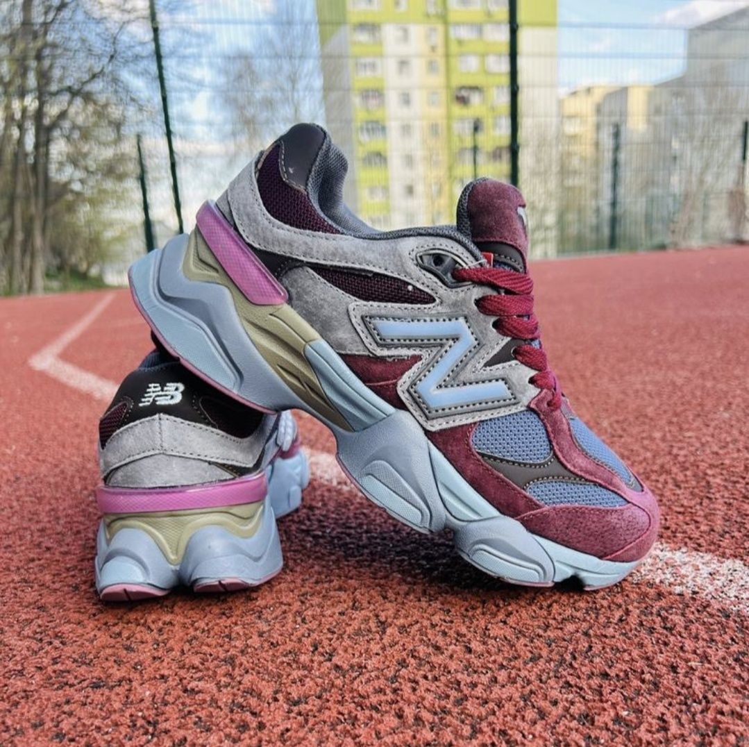 Стильові кросівки New Balance 9060 Bordo blue