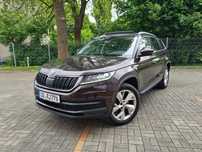Skoda Kodiaq PanoramaDach CANTON Zadbana Serwisowana ALU NAVI aktywny tempomat