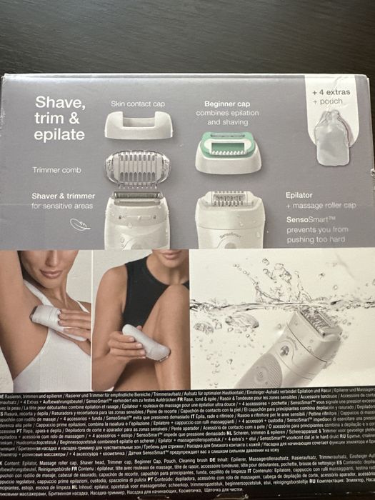 Braun silk epil5 електрична бритва