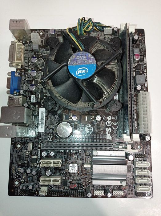 Материнська плата б/у Elite Group H61H2-M2 у робочому стані