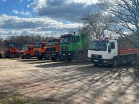Transport piachu żwiru piasku sprzedaż piasek żwir kruszywa wywrotka