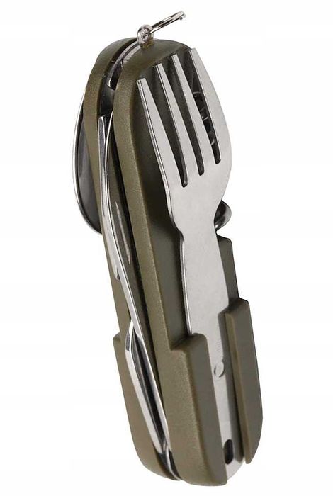 Multitool 7w1 Poręczny Niezbędnik Wielonarzędziowy Sztućce Survival