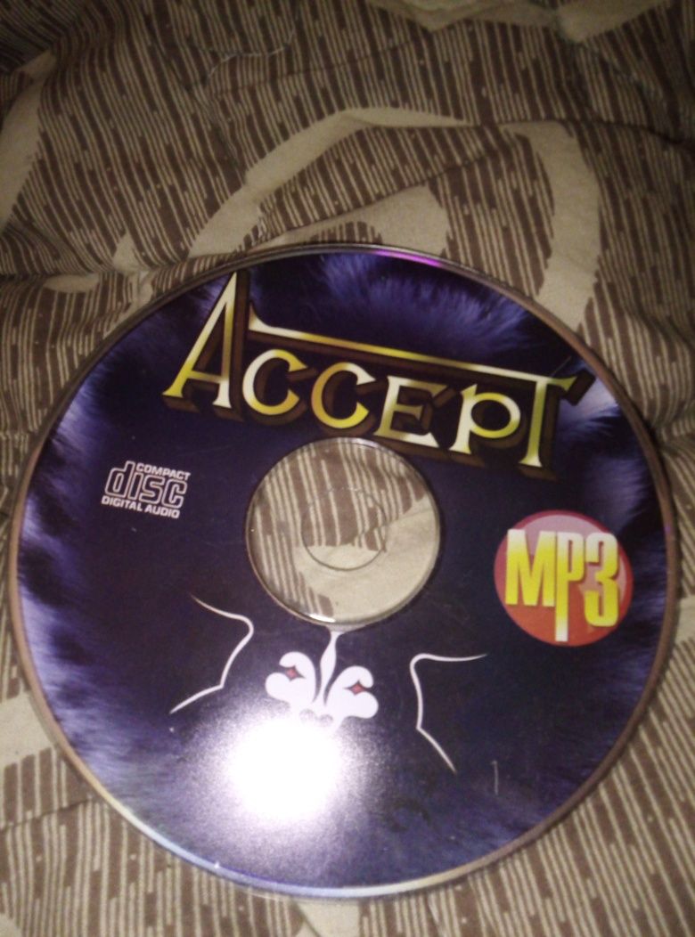 Мр3 диск Accept Рок для музыкального центра