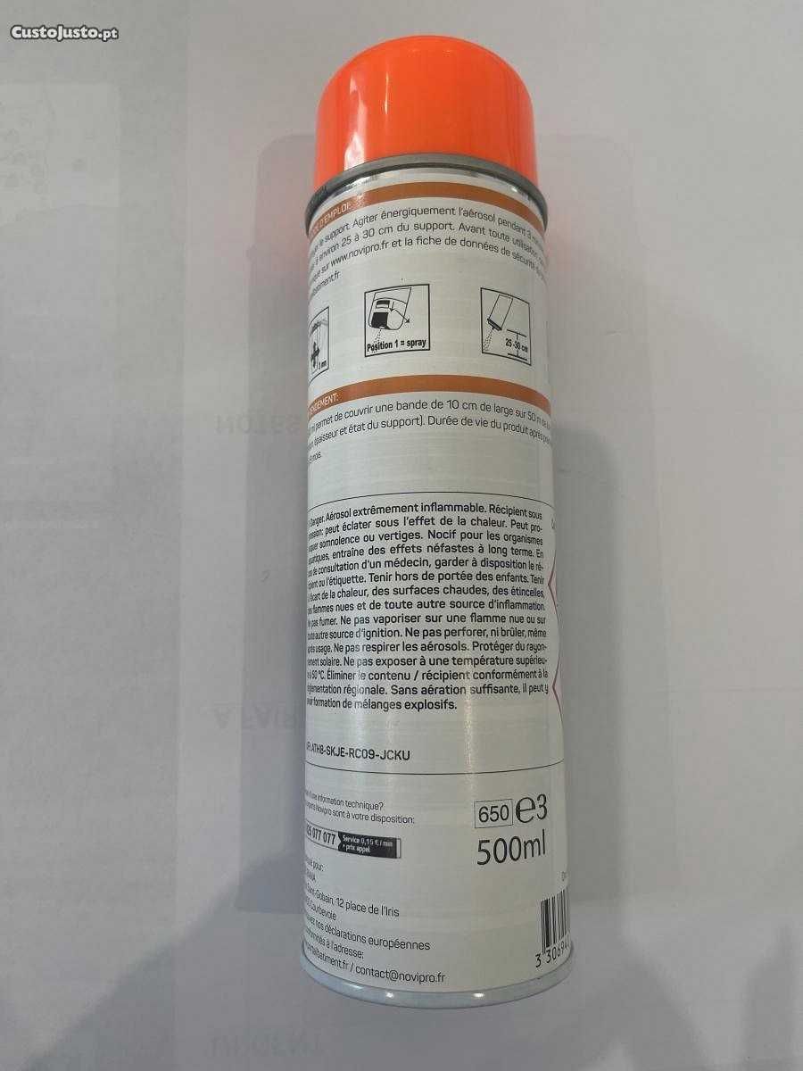 Marcador luminoso de construção, aerossol 500ml - NOVIPRO