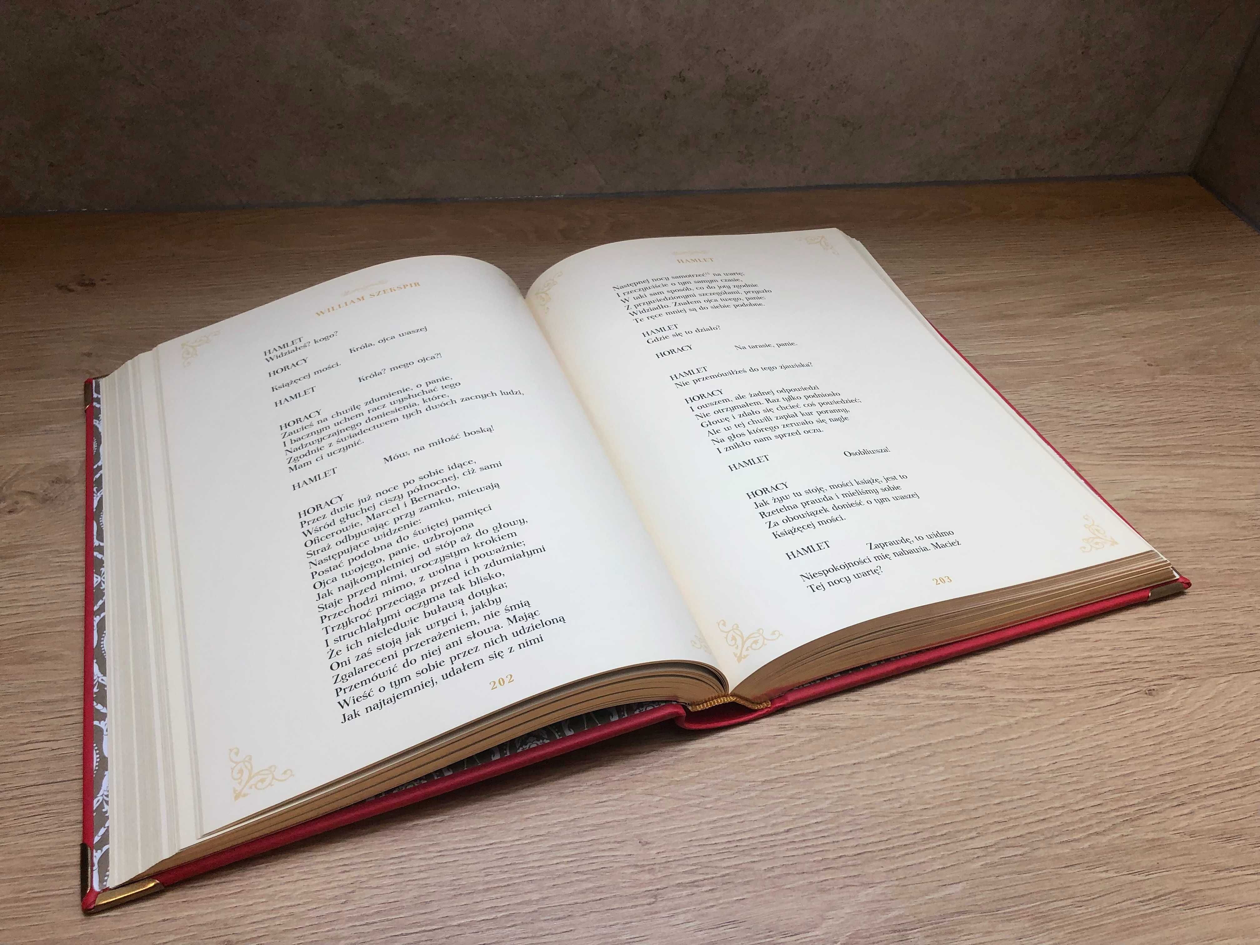 William Szekspir - Dzieła Wybrane - złota wersja kolekcjonerska