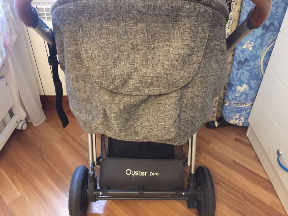 Прогулочная коляска BabyStyle Oyster Zero Wolf Grey