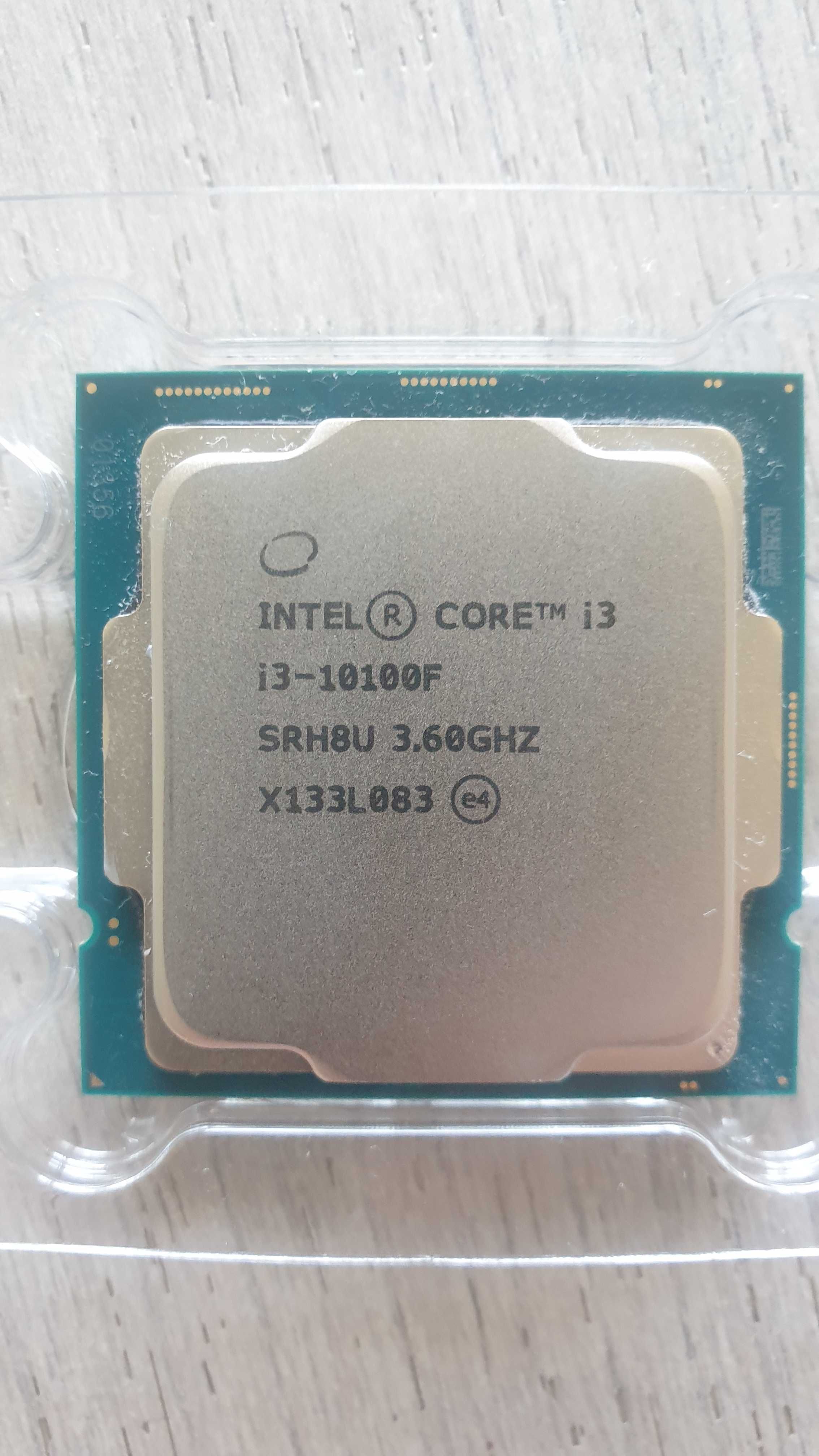 Procesor Intel Core i3-10100f stan idealny