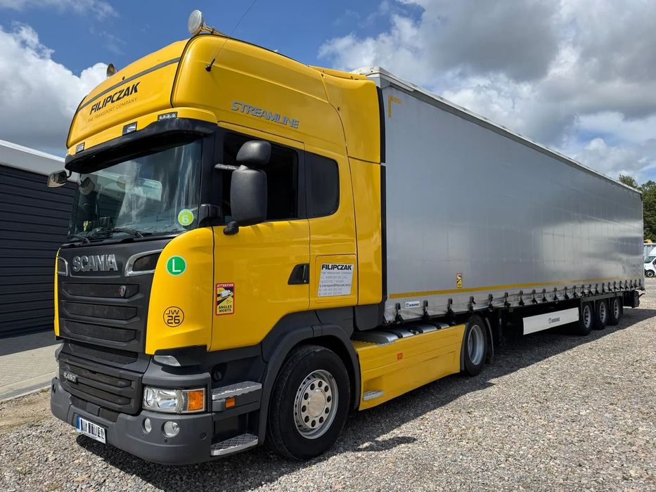 Scania S500 FULL Opcja  Ciągnik SCANIA R4550 bez EGR FULL Opcja Retarder Z własnego Transportu
