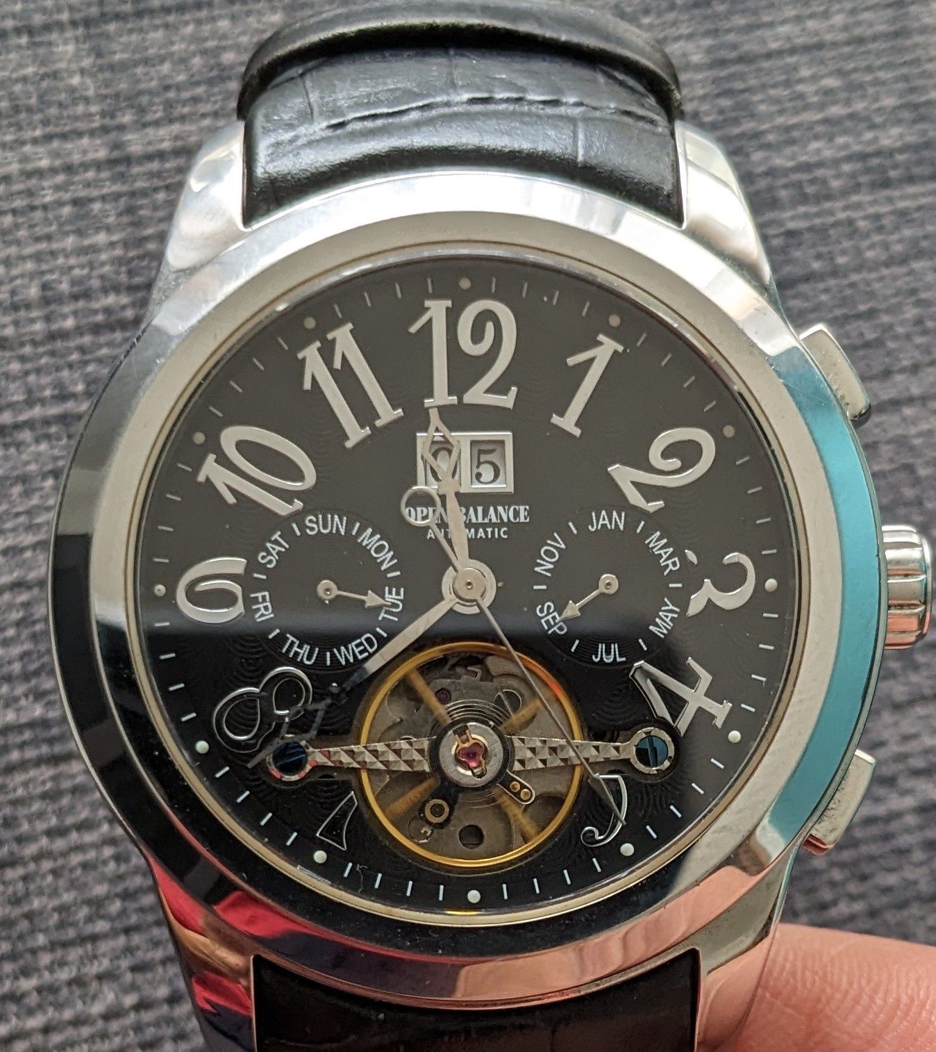 Relógio antigo Open Balance Sapphire