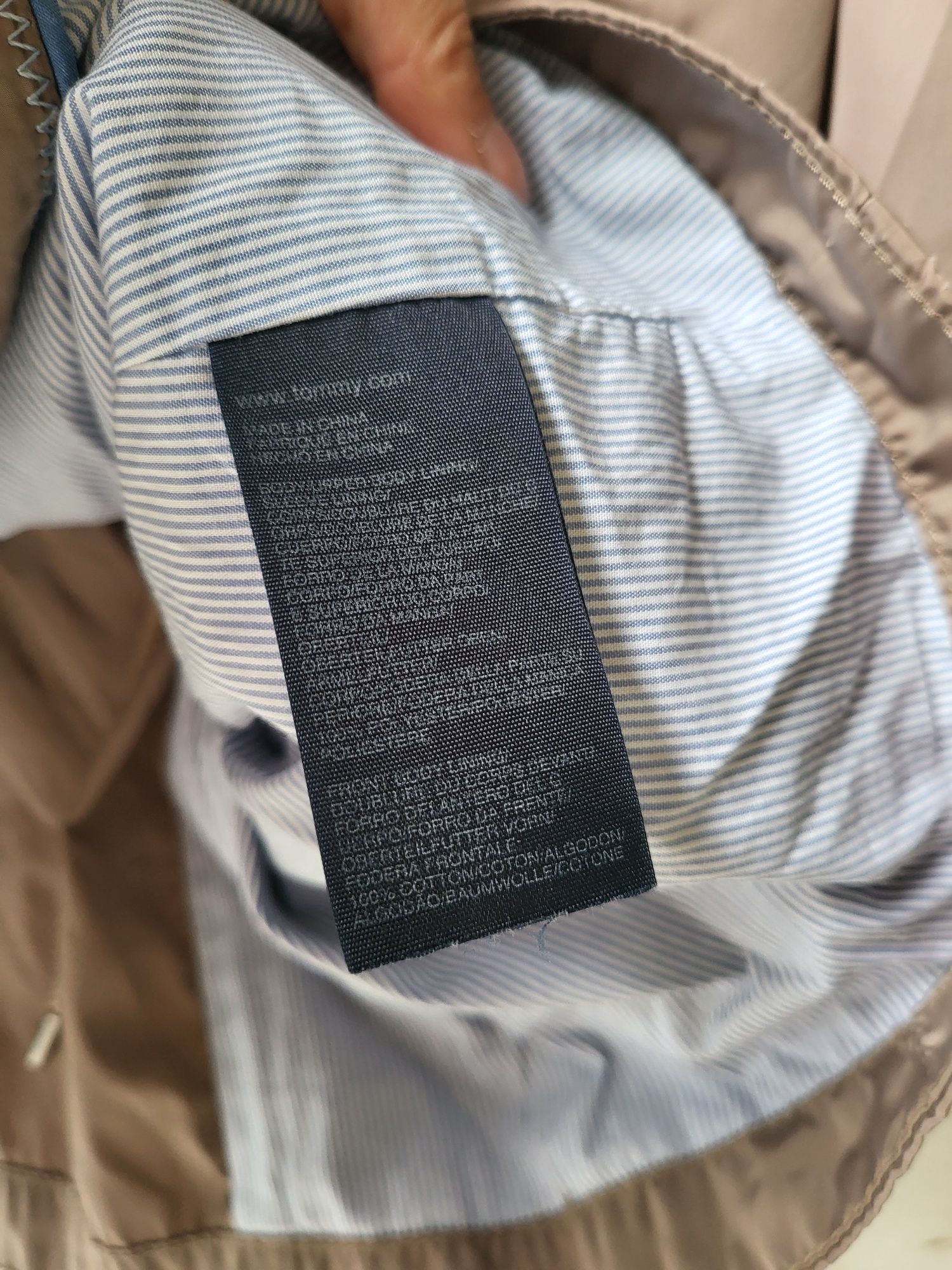 Tommy Hilfiger Parka Wiatrówka Kurtka Wiosenna Damska XXL TH