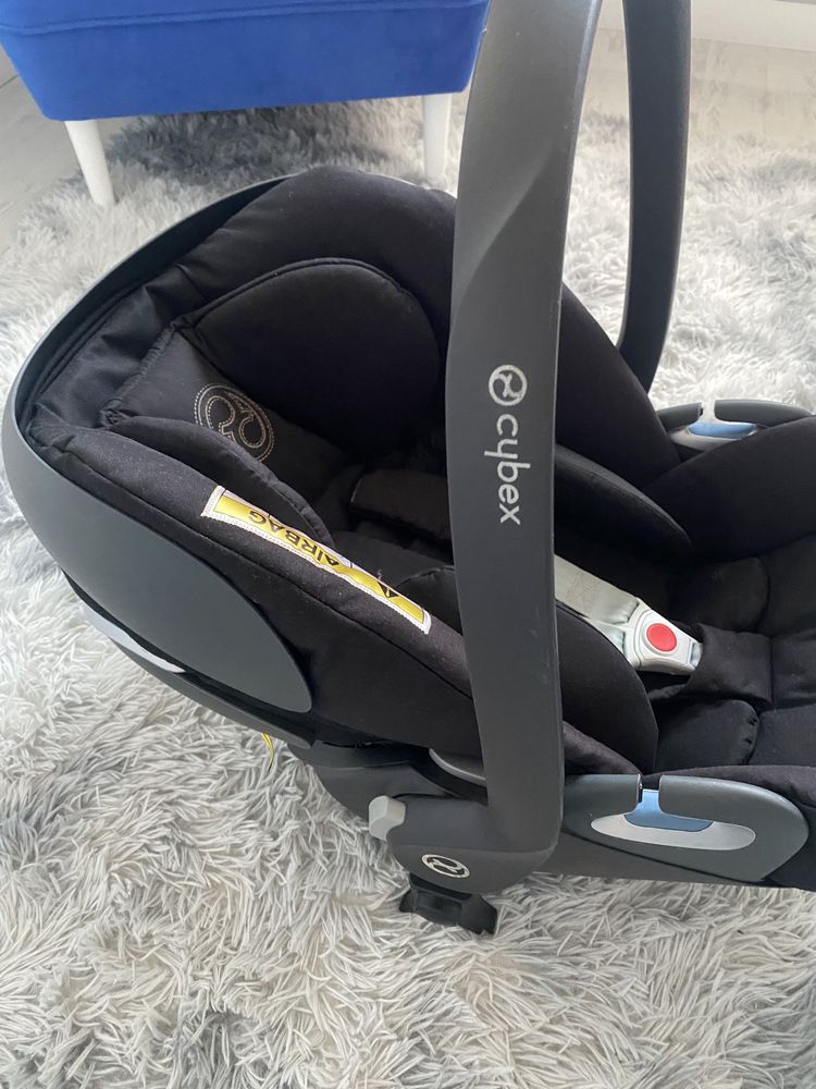 Fotelik Cybex Platinum Cloud Z i-Size + adaptery