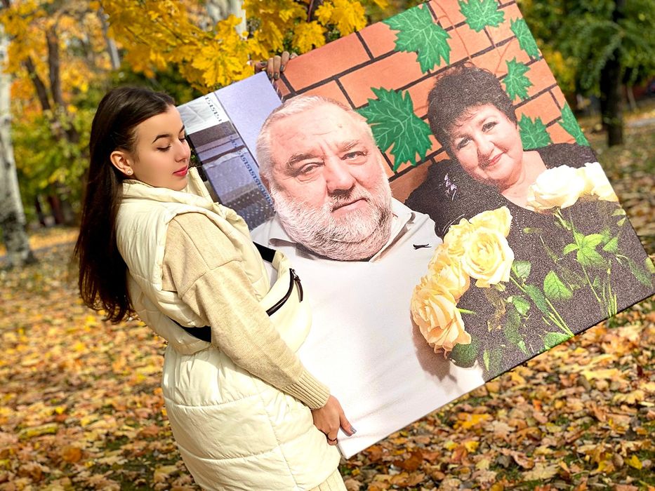 Друк фото на полотні різних форматів