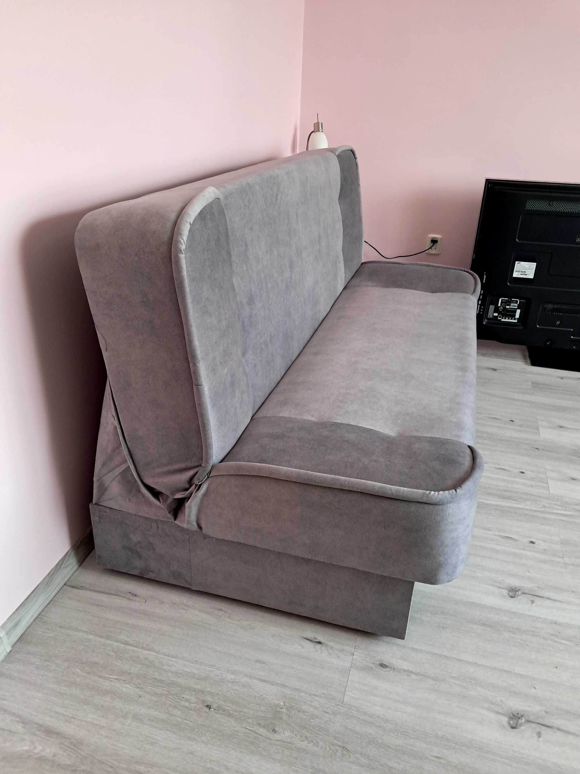 Wersalka sofa kanapa łóżko roczne  jak nowe 120 x 200