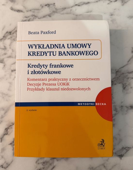 Wykładnia umowy kredytu bankowego