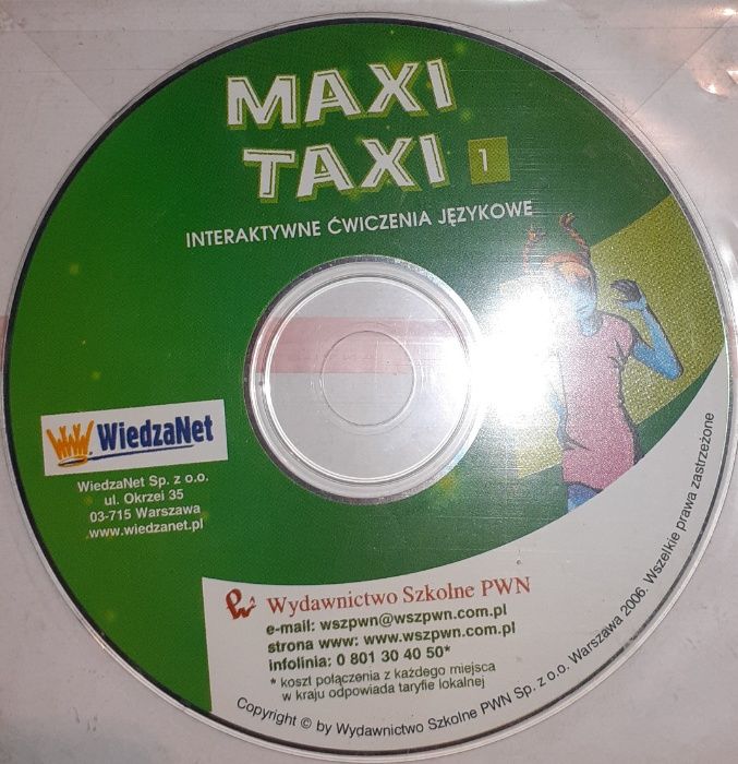 MAXI TAXI 1 PWN interaktywne ćwiczenia językowe