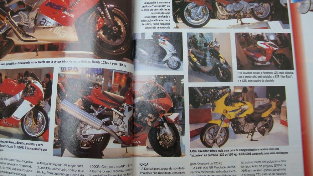 Vàrias revistas Motociclismo dos anos 90